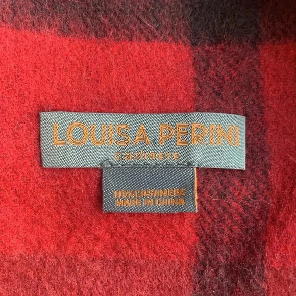 Louisa Perini Cashmere scarf NWT - Picture 4 of 4